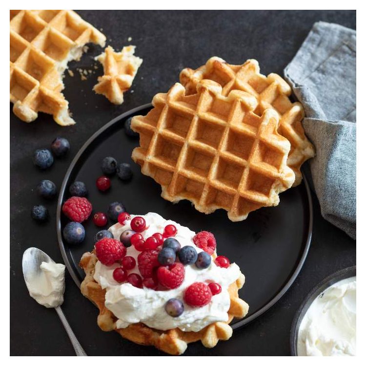 Gaufre perlata belga