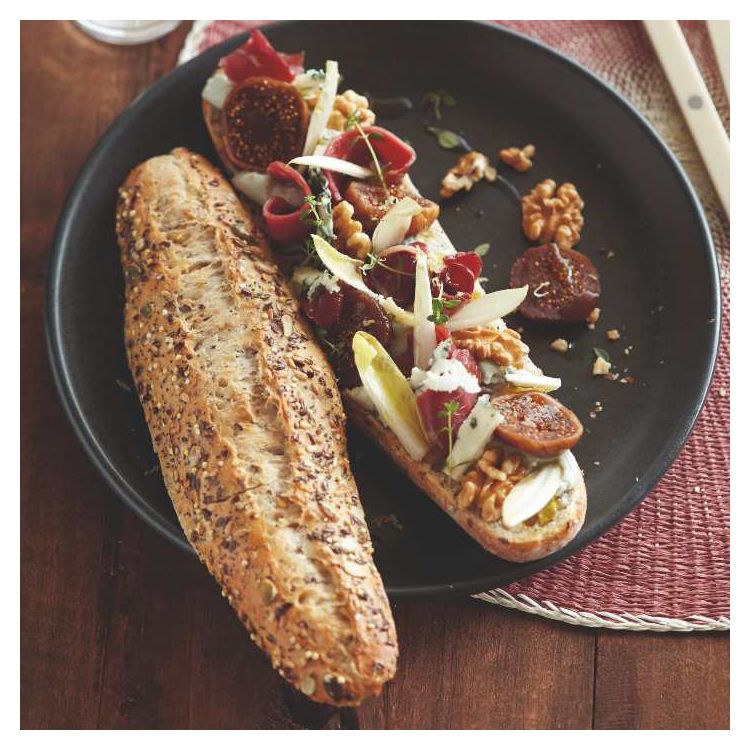 Halbes Baguette Mémoire Körner