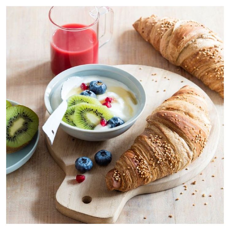 Croissant vegano quinoa y espelta
