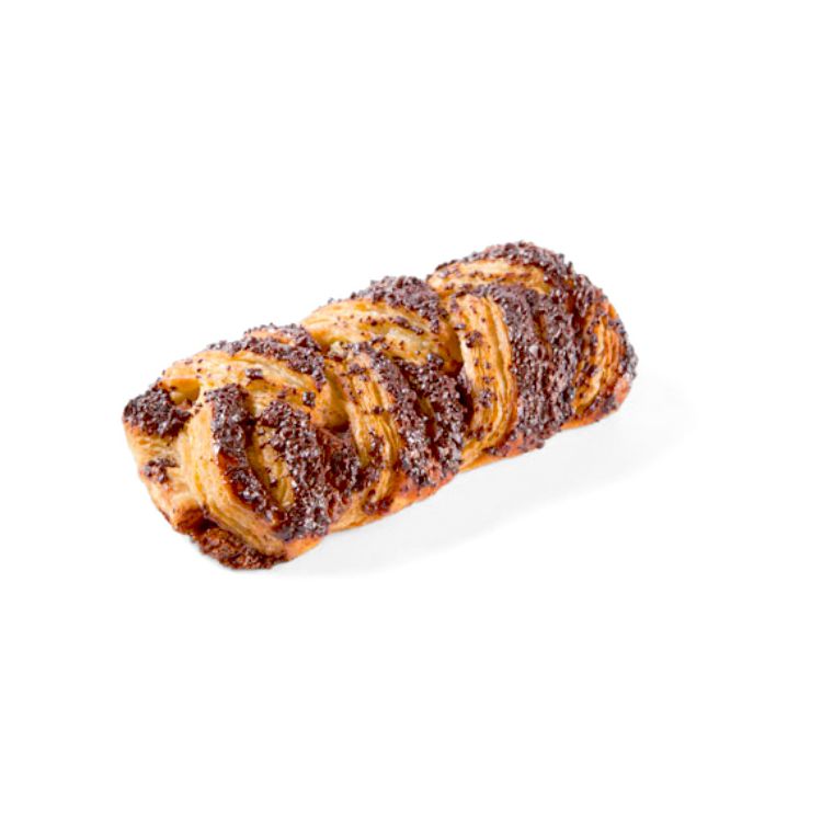 Trenza chocolate y avellana