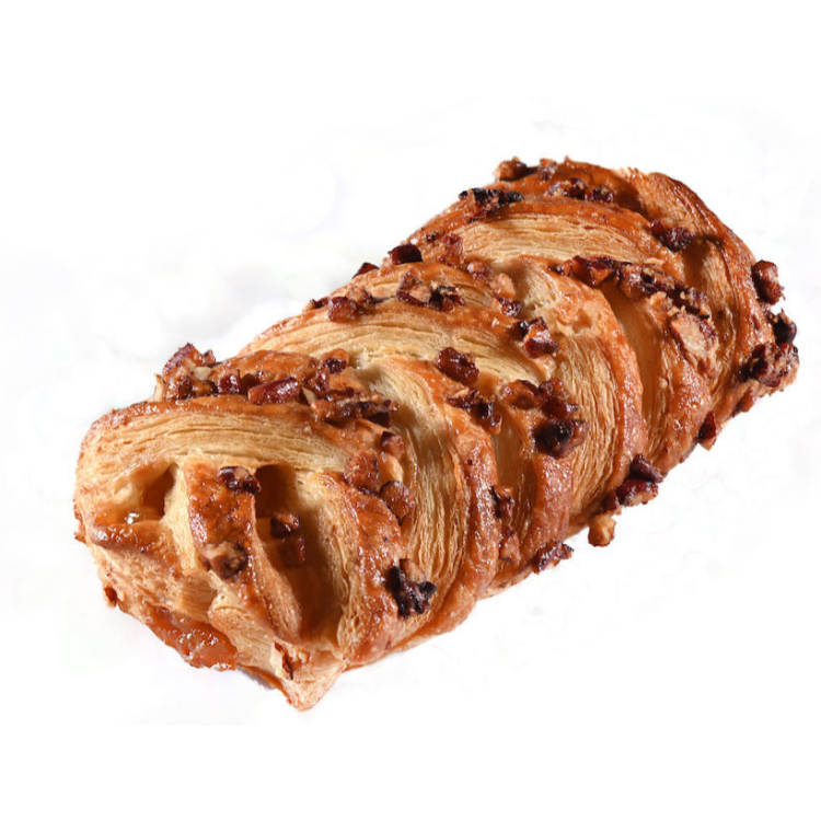 Trenza pecan con jarabe de arce