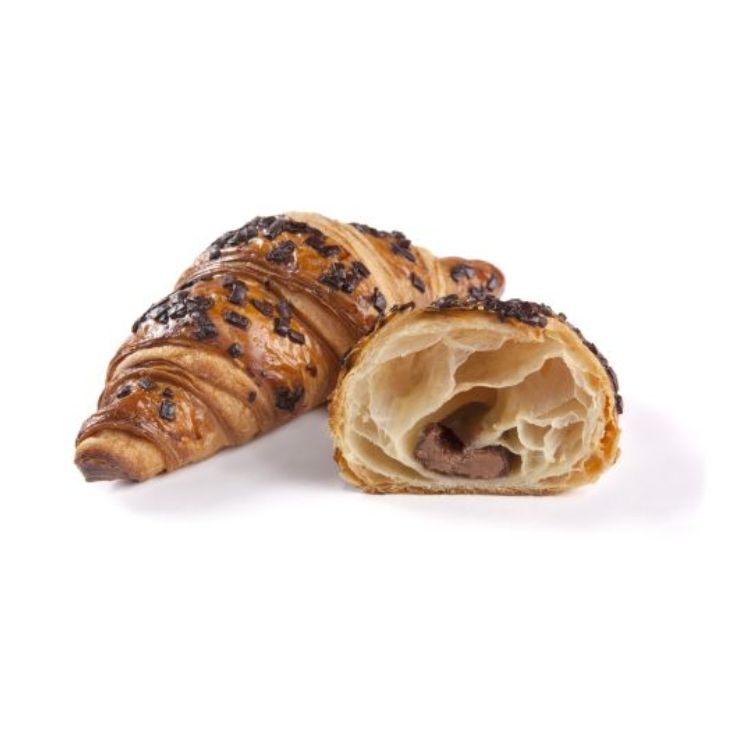 Test - Croissant fourré chocolat au lait