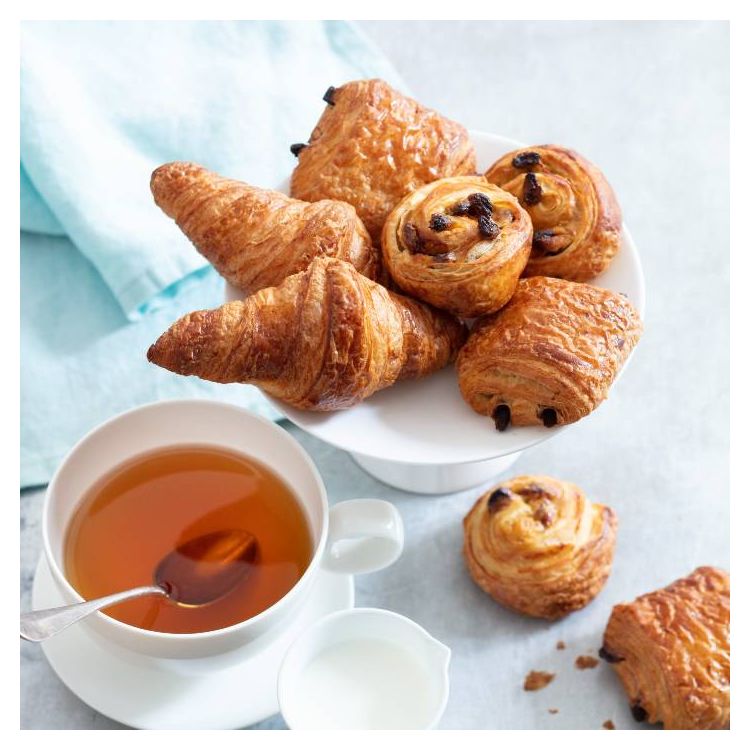 Mini surtido croissant, pain au chocolat, caracola