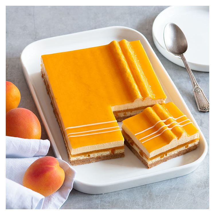 Apricot sensation entremet