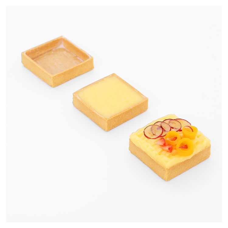 Sweet tartlet square 7.6cm