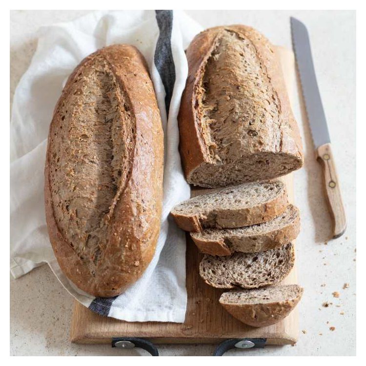 Multi-cereal bloomer