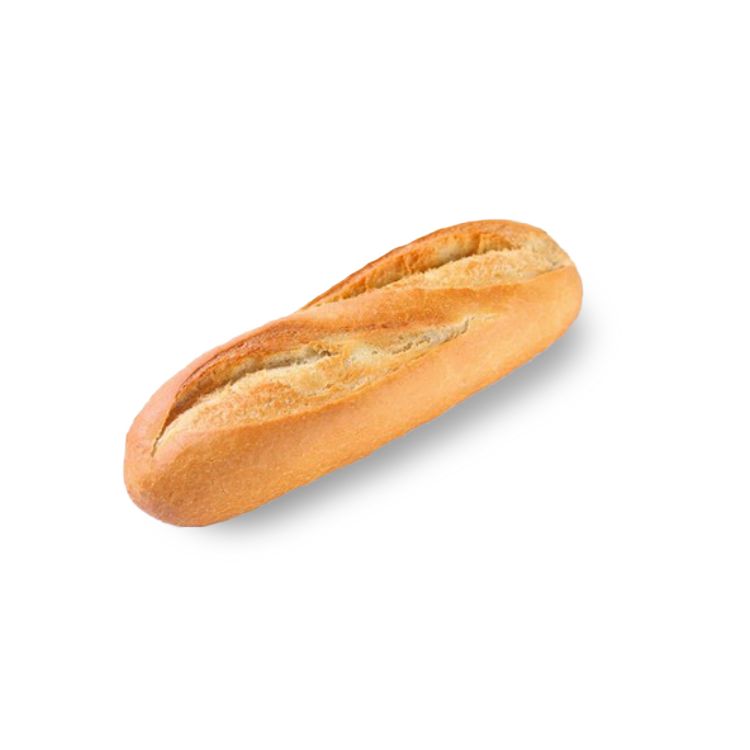 Baguette-Brötchen weiß
