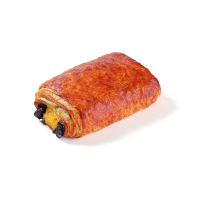 Pain fourré chocolat crème pâtissière