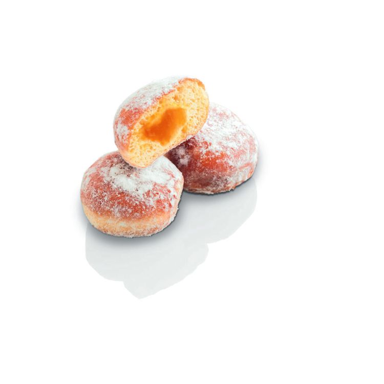 Mini pączki z morelą - Délifrance
