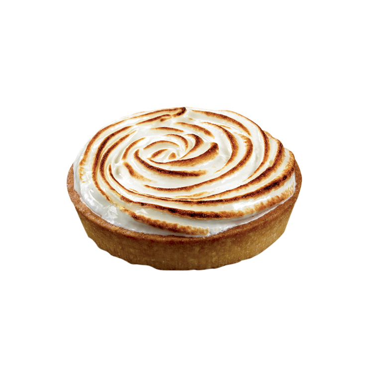 Tartelette mademoiselle au citron meringuée