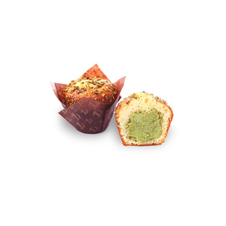 Muffin Tulipano farcito al pistacchio
