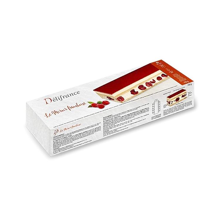 Entremet miroir frambuesa
