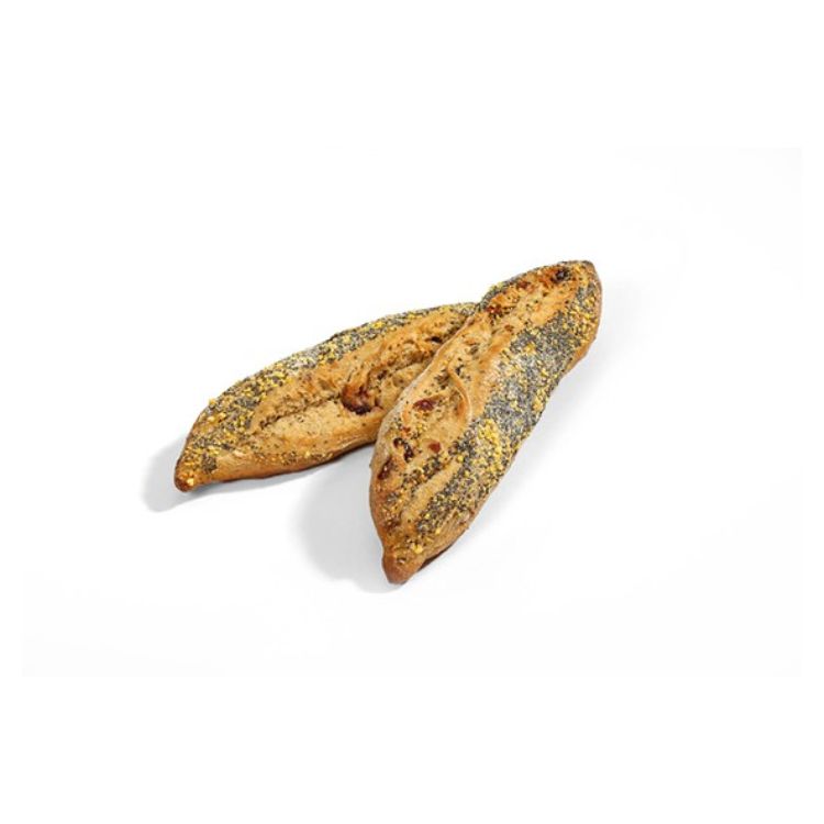 Demi-baguette épeautre, chia et cranberries