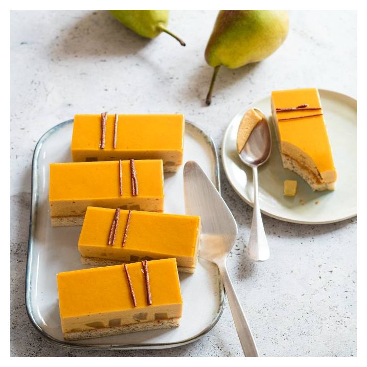 Bande poire caramel au beurre salé