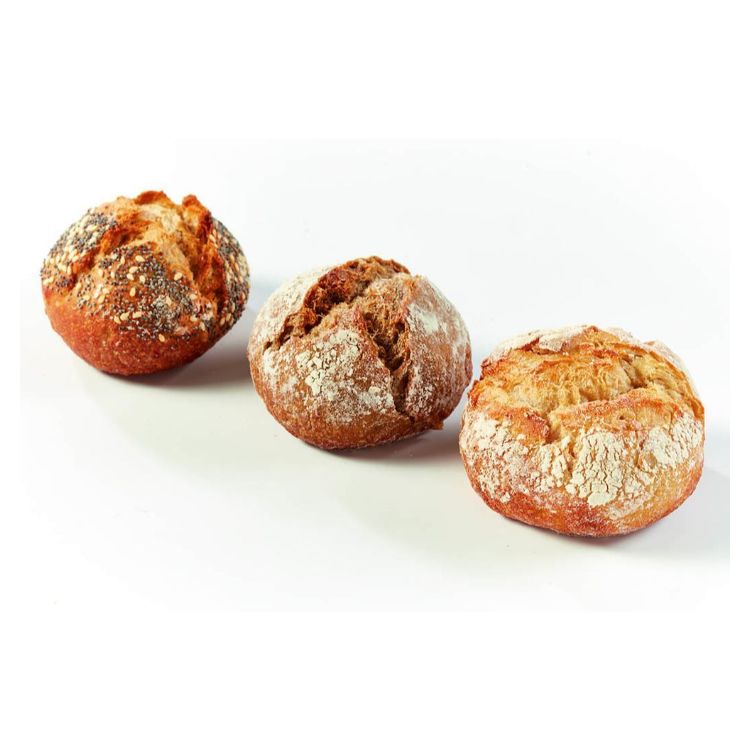 Assortiment de boules (3 variétés: nature, épeautre, malt)