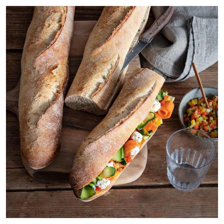 Pain parisien (poolish)